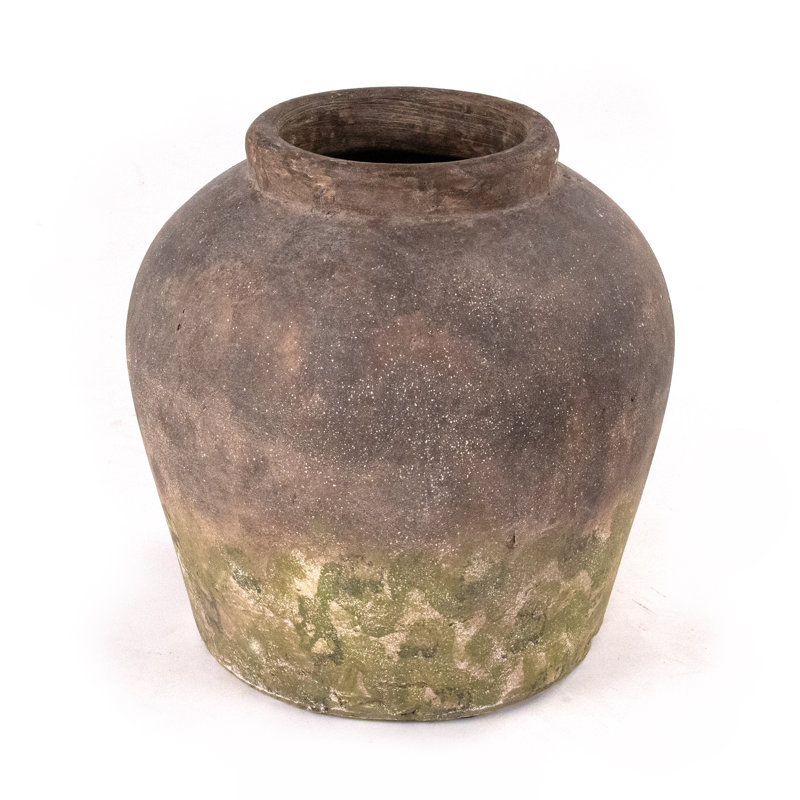 Terracota Jar, 16" H x 15" W x 15" D
