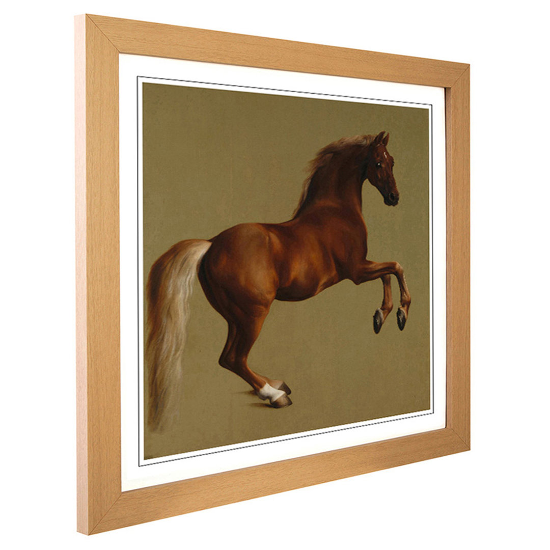 Whistlejacket Horse by George Stubbs - Framed Print