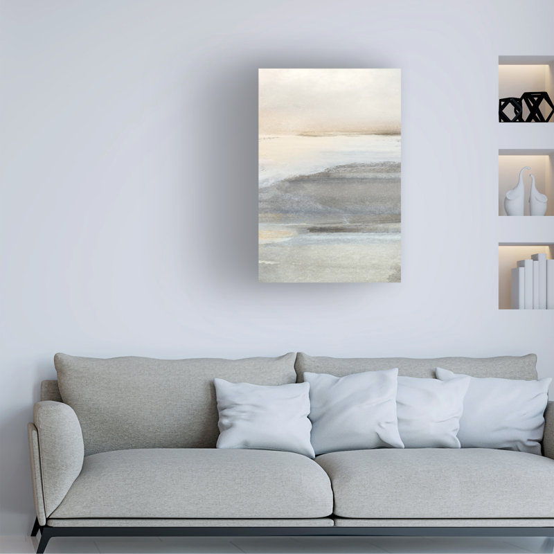 Art sur toile Dan Hobjour Land 3, H 19 po x l 12 po