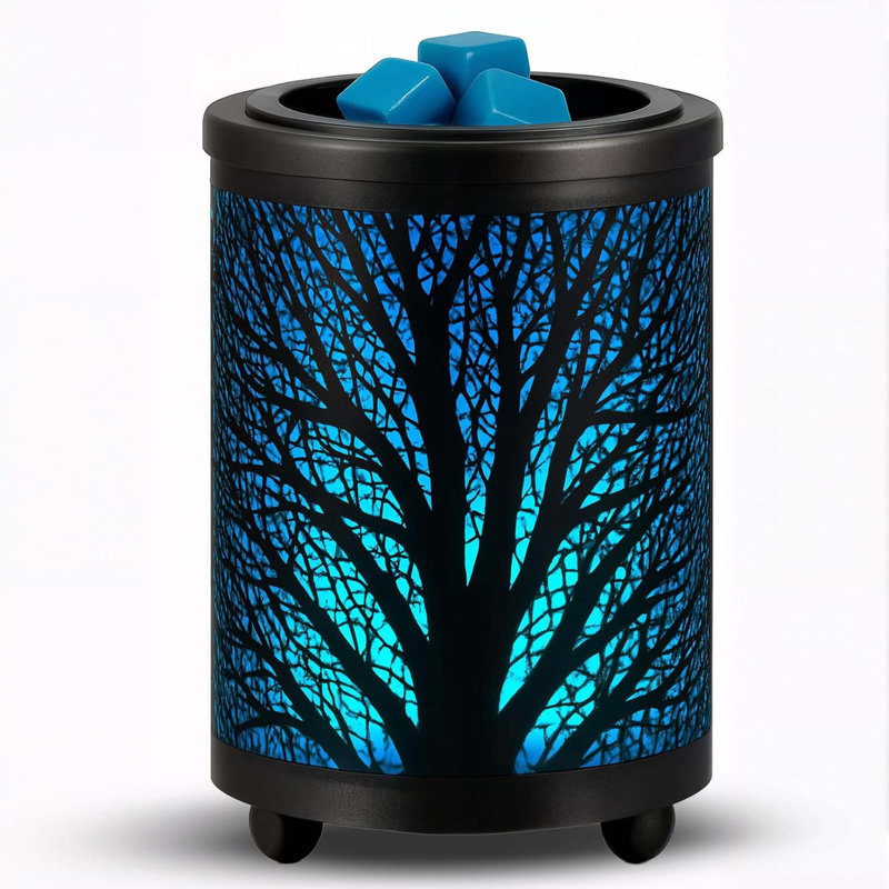 Electric Wax Melt Warmer With 7 Color Led, Ptc Heating Plate Fragrance Diffuser For Home, Office & Gifts