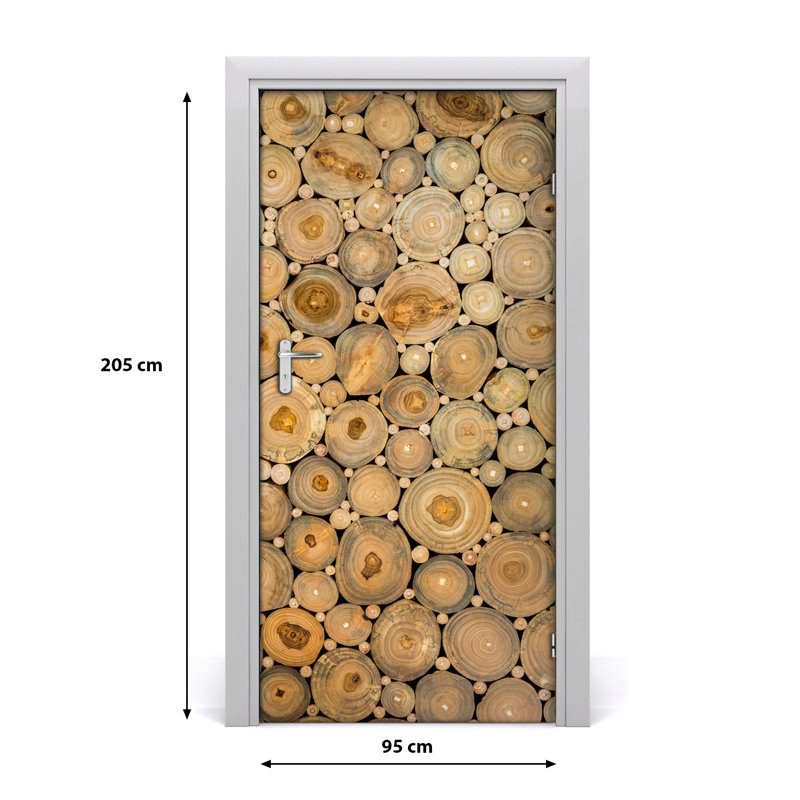 For Wood Trunks Door Decal