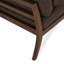 Chaise longue en tissu Sarom avec traversin-112014807