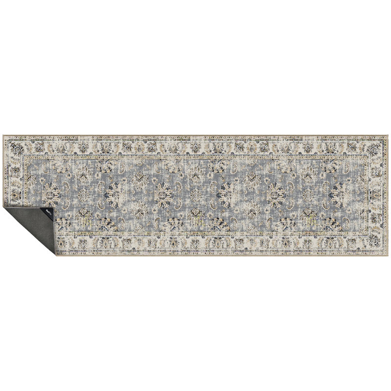 Washable Oriental Indoor Rug, Runner 2' x 6'4"