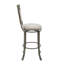 Tabouret pivotant rembourré Luker-428703685