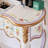 European style painted dressing table