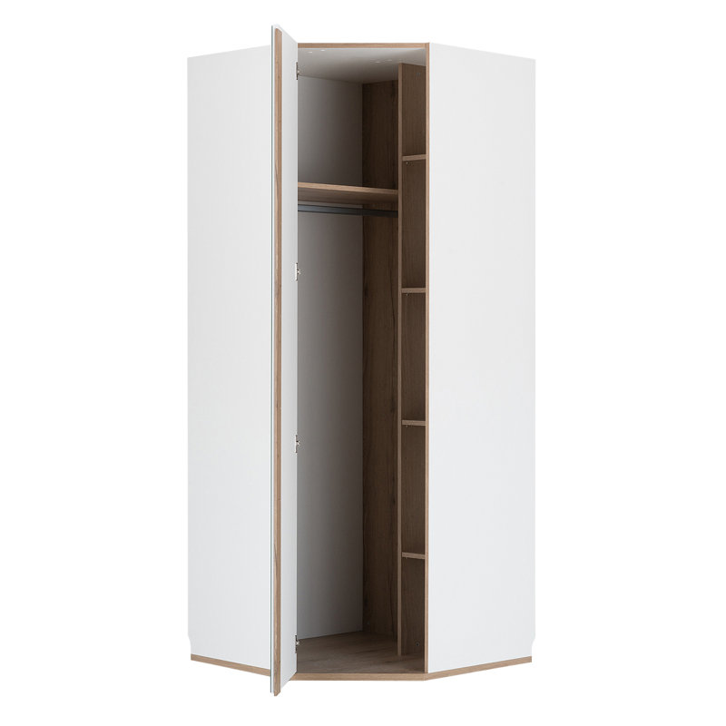 Gerlogh 1 Door Manufactured Wood Wardrobe