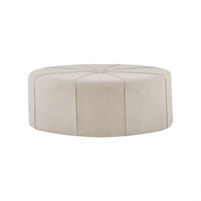48" Ottoman,polyester Fabric Large Cocktail Ottoman Modern Style For Living Room