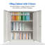 Armoire de rangement en métal