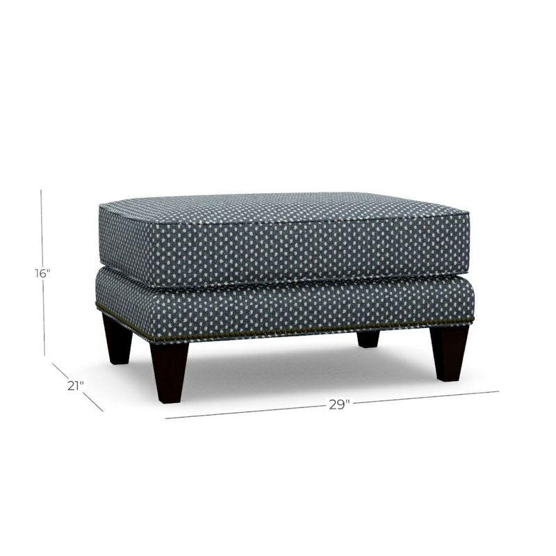Gaylord Ottoman, Java, Macrame 090636