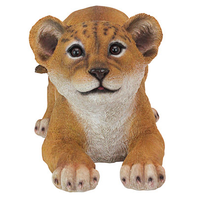Statue lion du sahara Tibesti