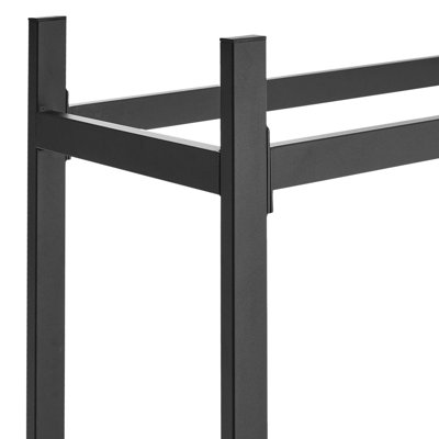 122cm W x 36cm D Metal Log Store