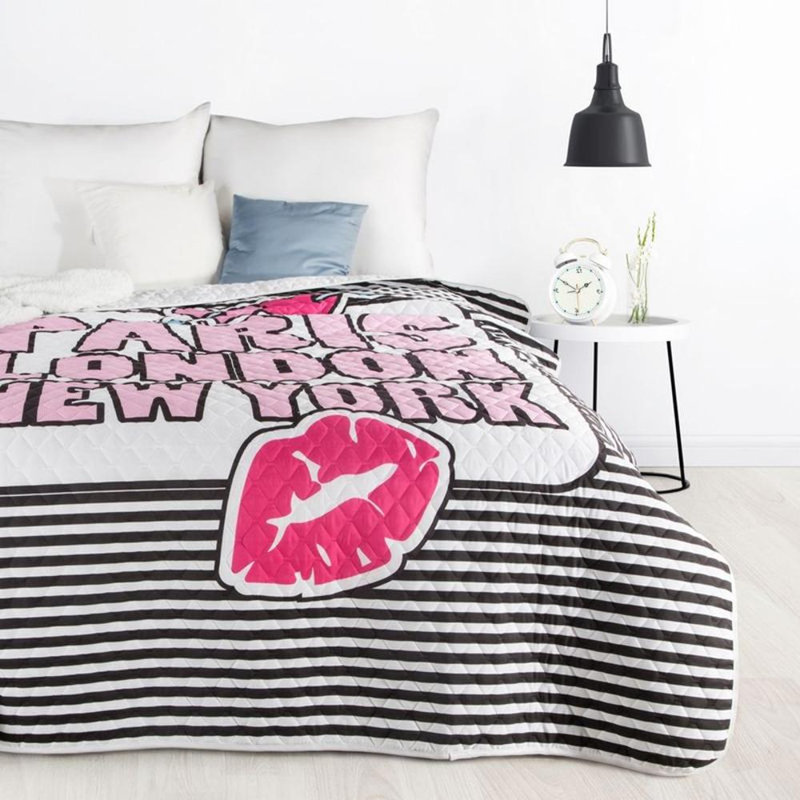 Gerino Velvet Solid Colour Bedspread