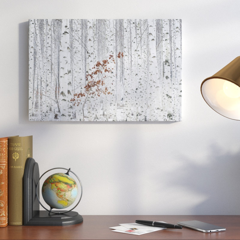 « from white », impression sur toile tendue, H 18 po x l 26 po x P 1,5 po