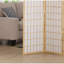 Paravent / paravent 4 panneaux Oriental Shoji, naturel-123460136