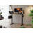 Electric Height Adjustable Standing Desk with Hooks-1887789156-1893324577