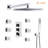 Thermostatic All-In-One Kit with Rough in-Valve