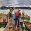 « the big one » par mead schaeffer, reproduction d’art sur toile tendue-15060553