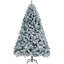 Annilee Unlit Flocked Artificial Christmas Tree-1228398563