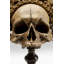 Decorative object King Skull