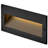 Taper Horizontal 12V Hardwired Integrated LED Landscape Recessed Step Light