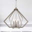 Lustre géométrique unique à 6 lumières Dawnesha-22712115