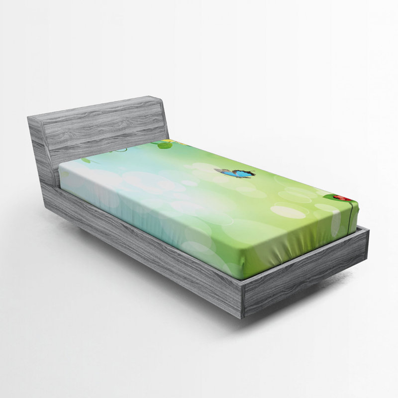 Microfiber Fitted Sheet, Twin Fitted Sheet