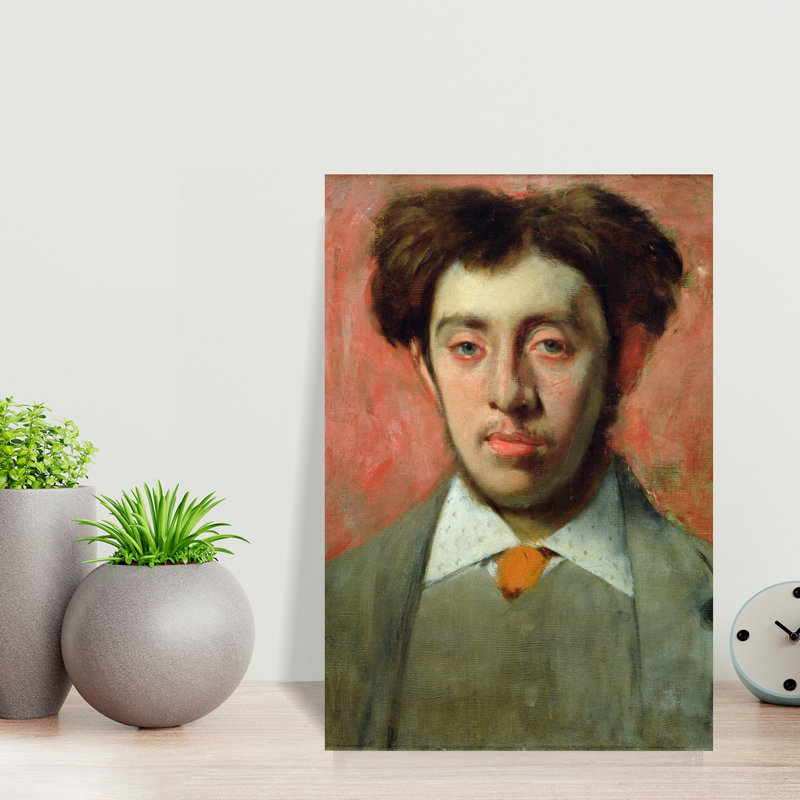 Portrait Of Albert Melida Abstract Contemporary Wall Art Print, 45.72cm H x 30.48cm W