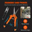 Outils de jardinage 60 watts VEVOR