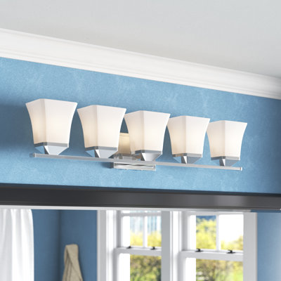 Meuble-lavabo 5 lumières Rohrersville