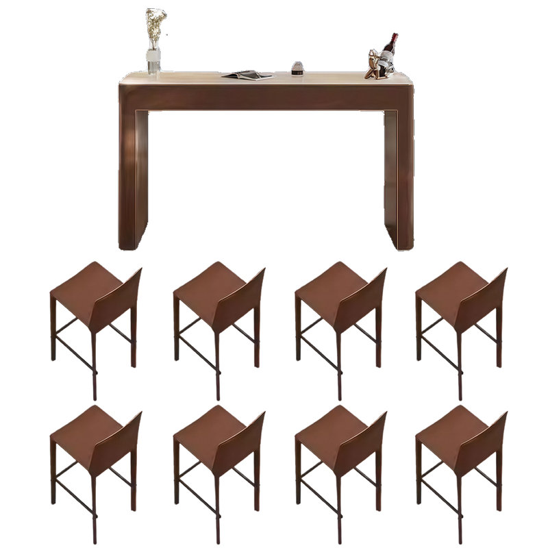 Ancient style bar table modern simple, 9