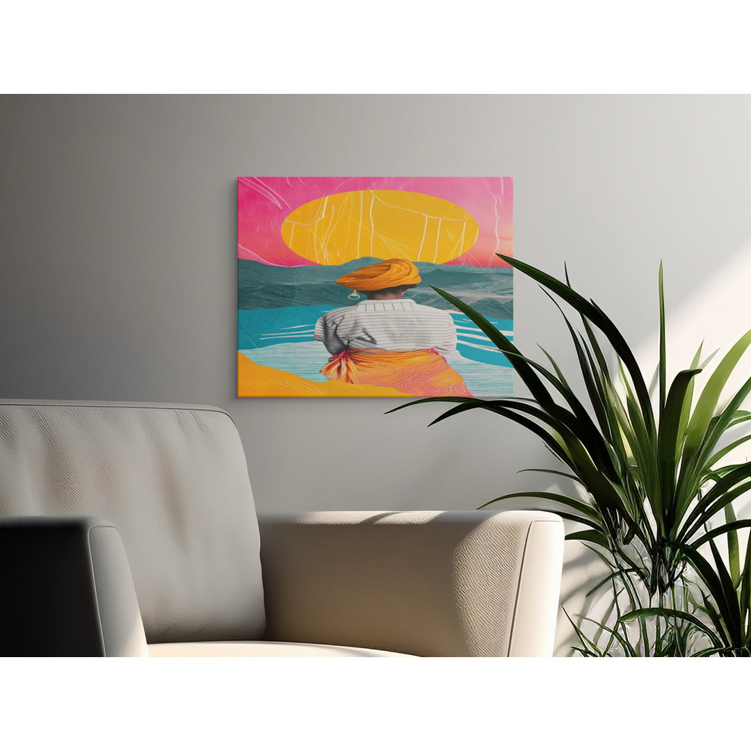 Abstract Woman Canvas Wall Art, Modern decor, Gallery Wrapped Print, Ready to Hang, Archival Inks, Bohemian Style, Statement Piece