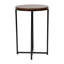 Table de bout Hampstead Collection - Table d'appoint moderne en stratifié avec structure entrecroisée-906120238-906120240