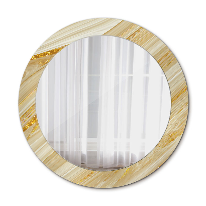 Huldar Glass Flat Wall Mirror