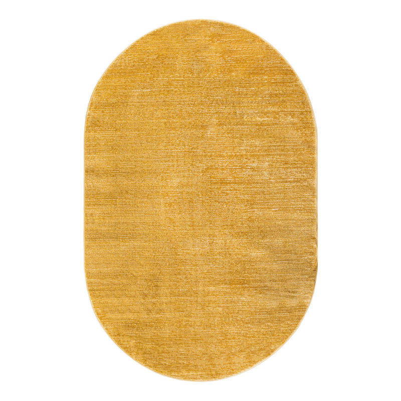 Striped Rug, Oval 5'3" x 8'