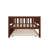 Rustic Wooden Daybed With Underbed Trundle And Protective Fence-Style Guardrails-541746099
