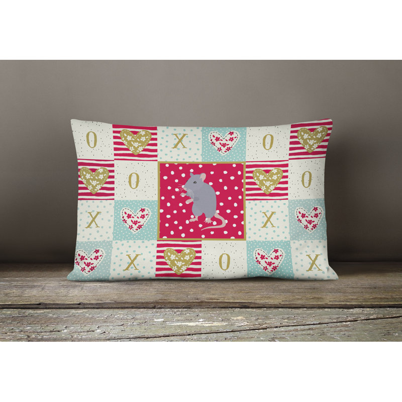 Patchwork Outdoor Throw Pillow