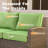 Lou 7 - Person Outdoor Conversation Set, Wicker Patio Sofa & Chair Set with Fire Pit and Cushions-1997908754