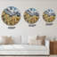 Seashells on The Beach - Horloge murale nautique et côtière-1069222913