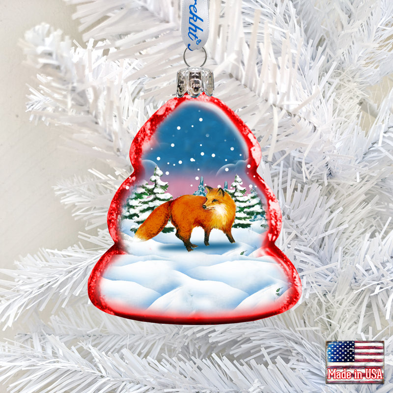 Keepsake 3'' Handmade Glass Holiday Shaped Ornament