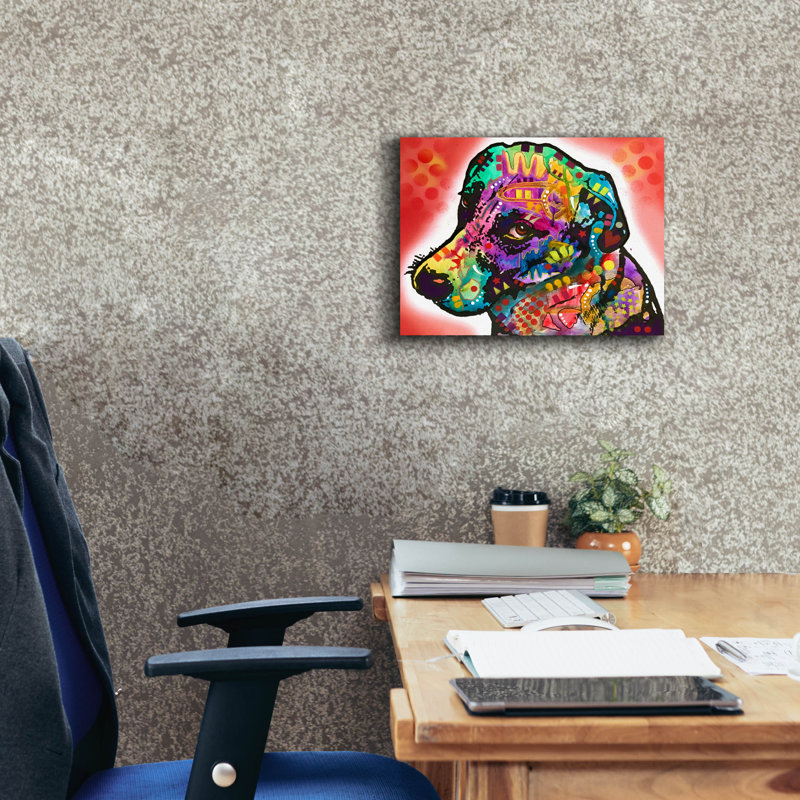 Red Barrel Studio 'Dont Talk' by Dean Russo Studios, Canvas Wall Art, 12" H x 16" W