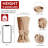 Beige Ceramic Bow Vase