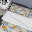 Ensemble de housse de couette rétro hexagonal ix mid-century-40702722
