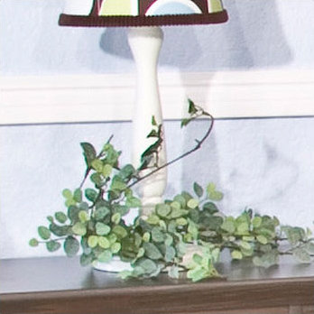 Modern Baby Boy Solid Wood Lamp