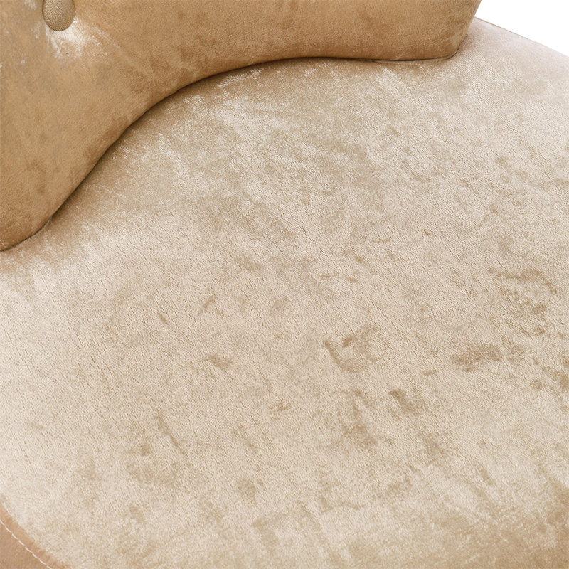 Thjodulf Solid Wood Accent Stool, Champagne
