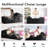  2-in-1 Foldable Yoga Chair with Removable Washable Cover, Ergonomic Chaise Lounge and Bed Bench for Home Studio-368112400