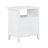 Weston White 2 Drawer Nightstand