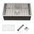 32'' L Single Bowl Stainless Steel Kitchen Sink