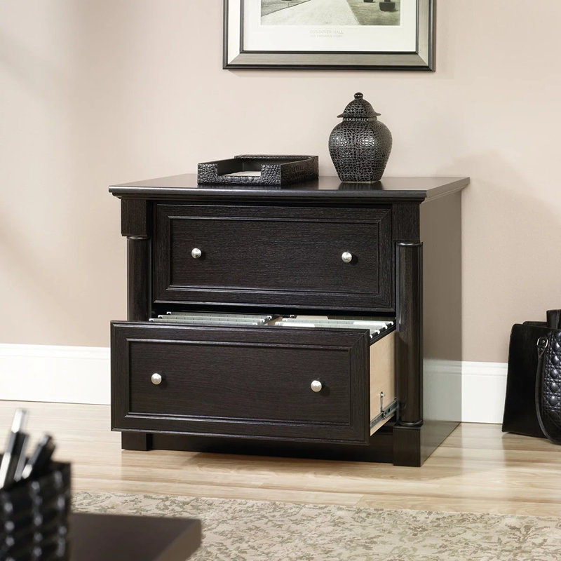 Armetha 36.811'' Wide 2 -Drawer File Cabinet, Wind Oak