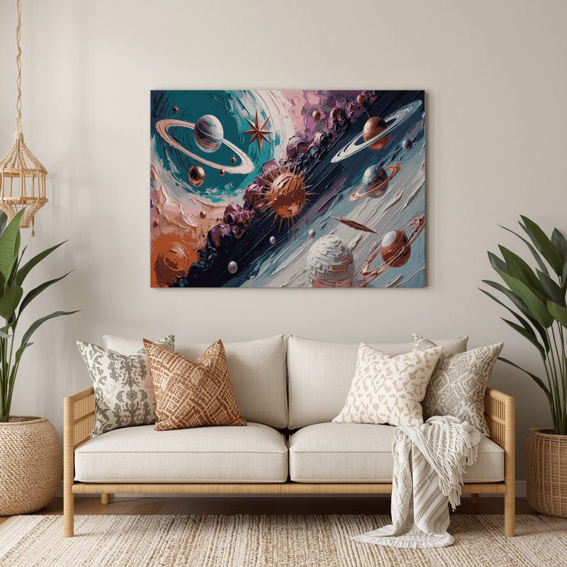 Art mural Mid-Century, H 240 po x l 288 po x P 0,05 po