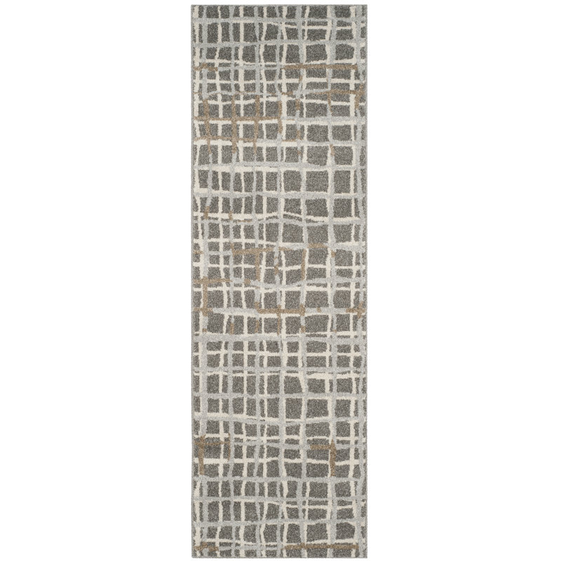 Seto Performance Abstract Rug, Runner 2'3" x 7'